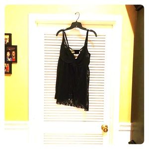 Cacique black lace lingerie size 26/28